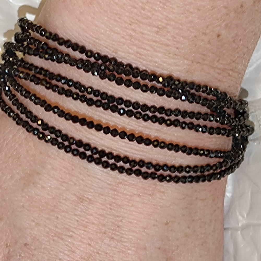 JTV Black Multi-Strand Bracelet